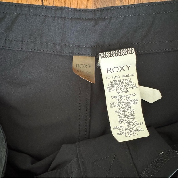 Roxy Black Swim Board Shorts Size Small - Picture 6 of 6
